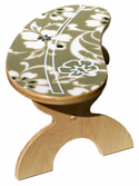 hawaiian floral step stool