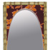 Red and Gold Hawaiian Surfboard Mirror