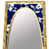 Royal Blue Hawaiian Tiki Surfboard Mirror